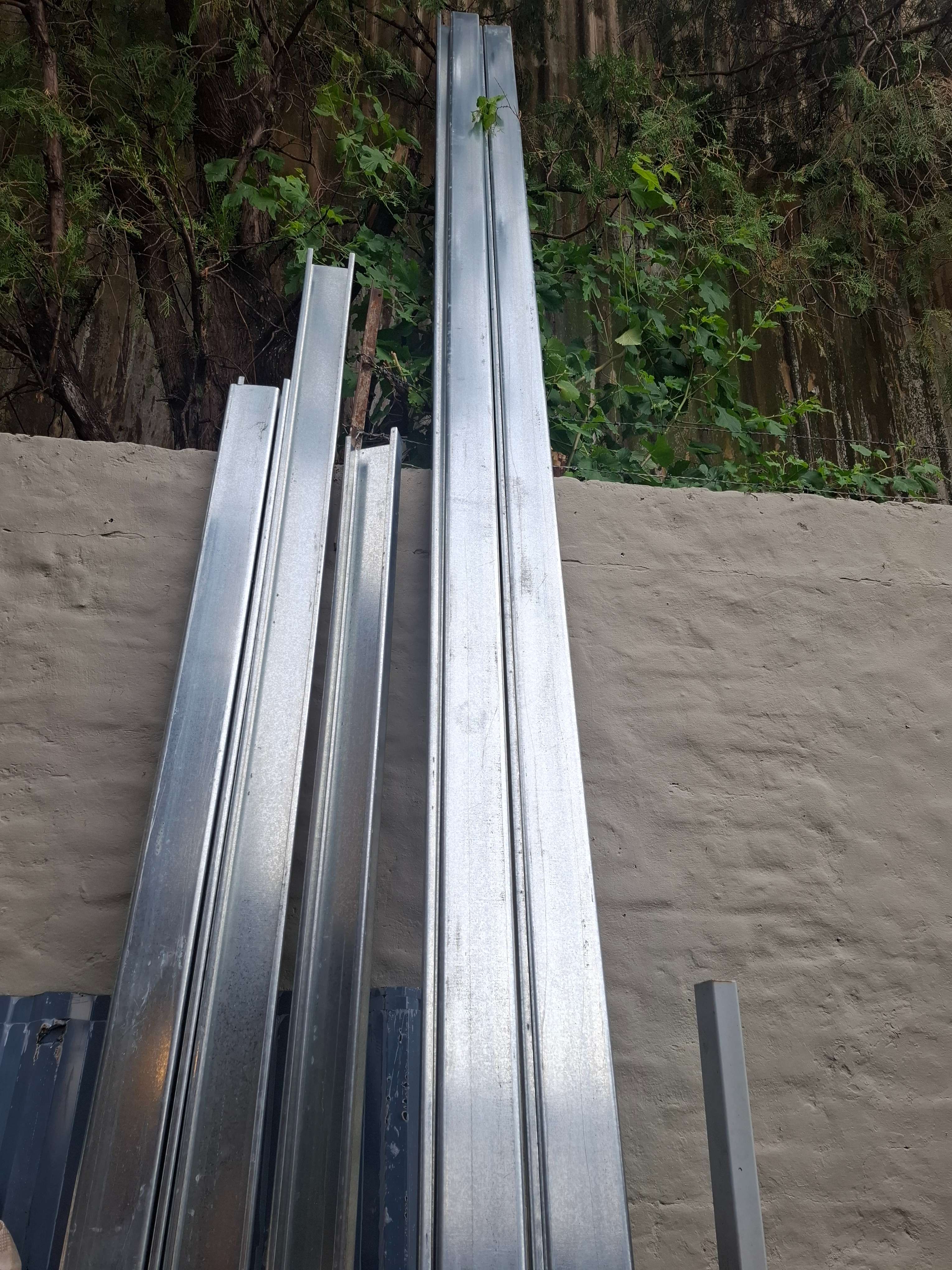 Perfil C galvanizado 2mm x 6 mts