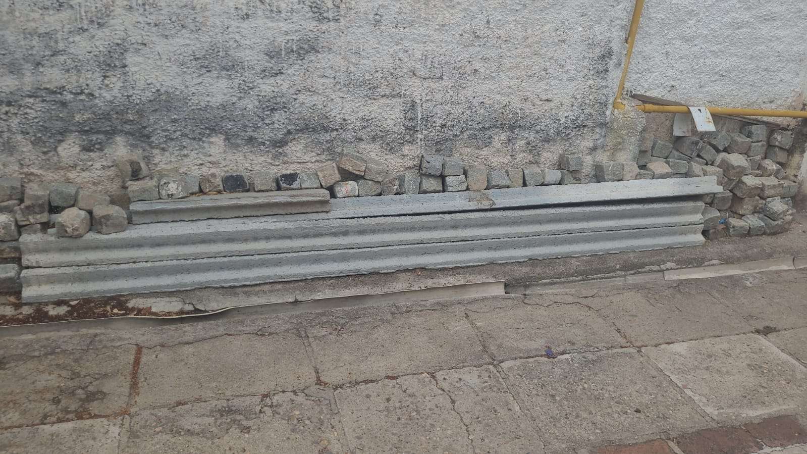 5 viguetas de 3 metros cada una