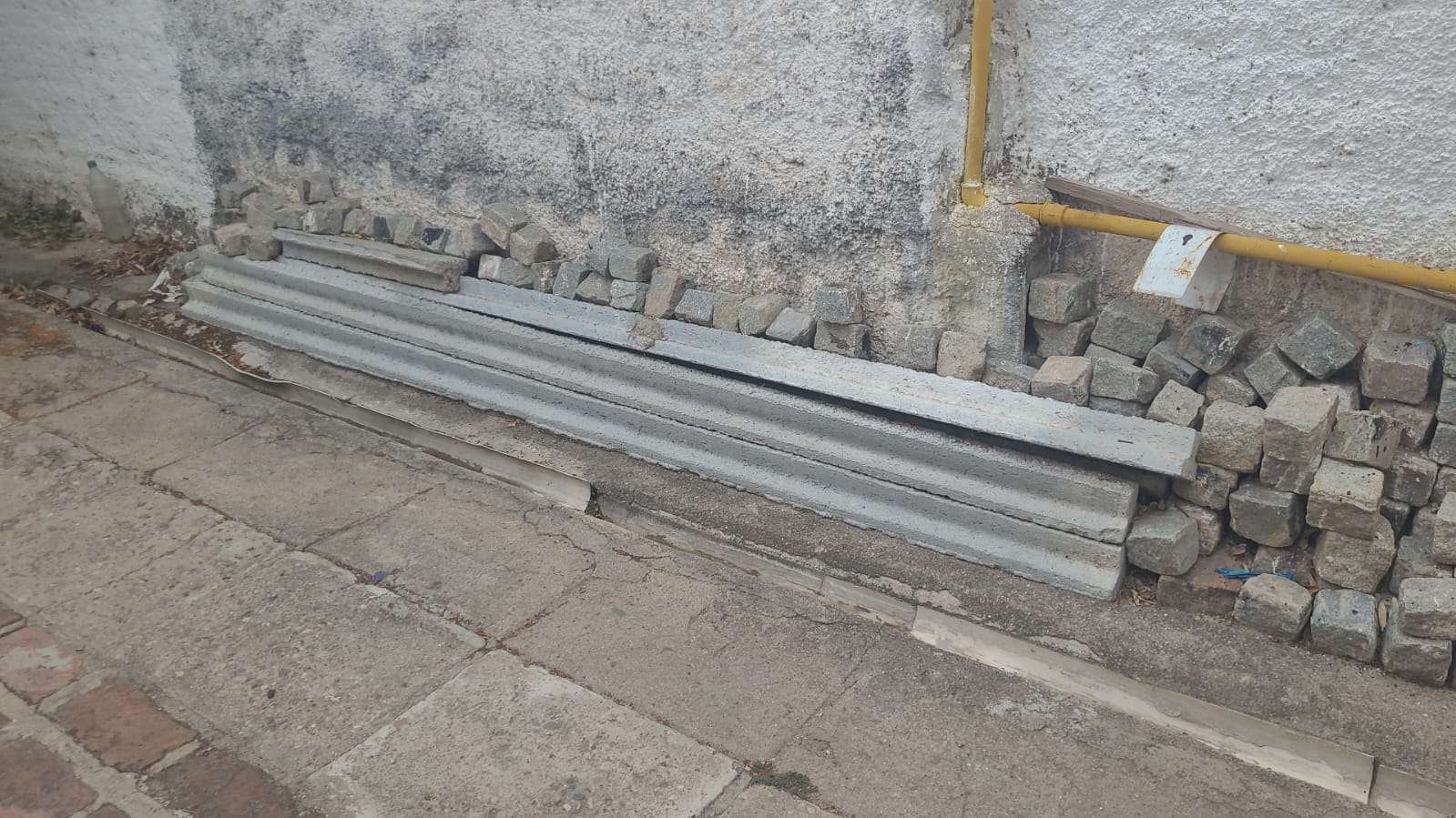 5 viguetas de 3 metros cada una