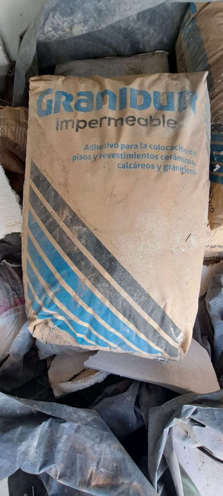 Venta de materiales sobrantes de obra