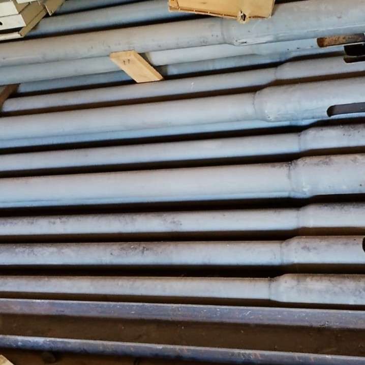 POSTE CÓNICO CIRCULAR ACERO GALVANIZADO 6,90 METROS - NUEVO SIN USO