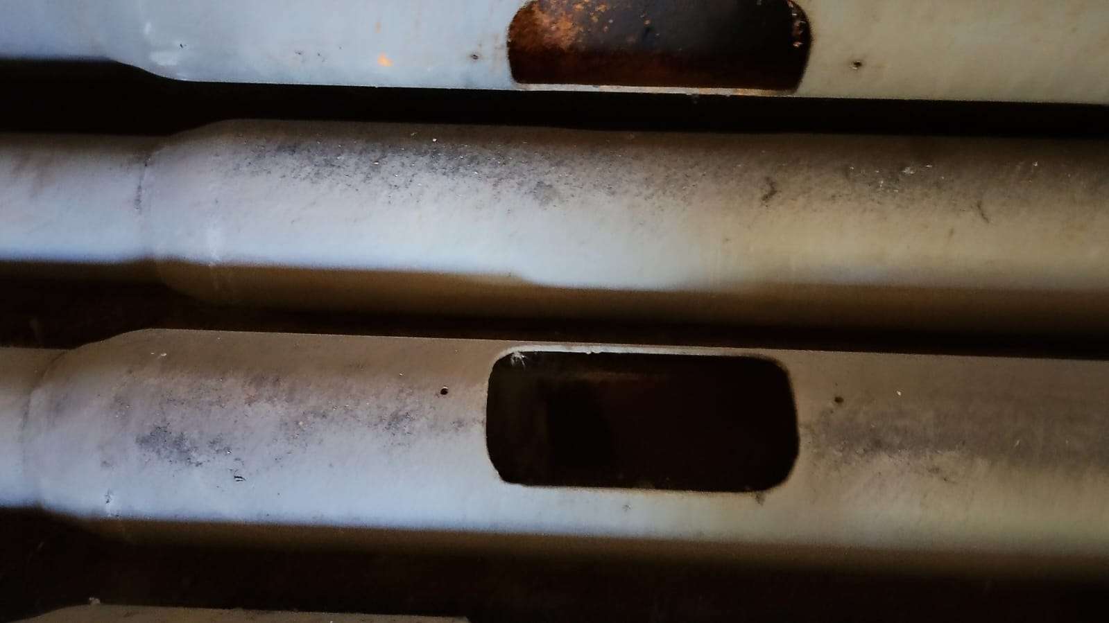 POSTE CÓNICO CIRCULAR ACERO GALVANIZADO 6,90 METROS - NUEVO SIN USO