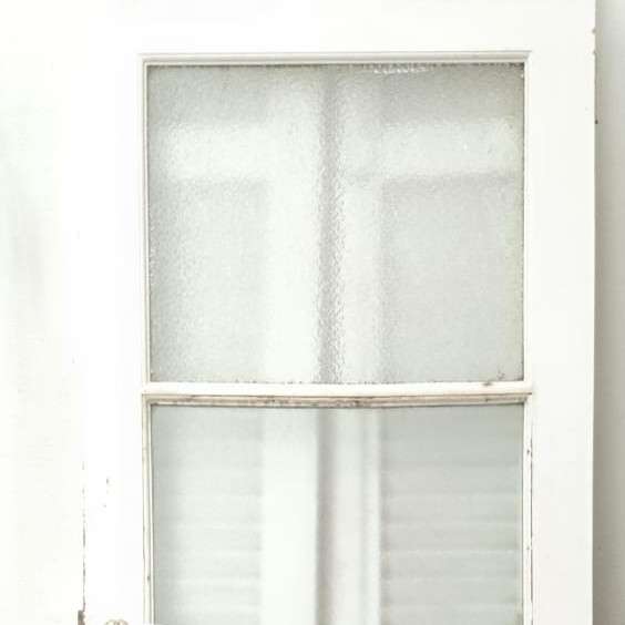 Puerta De Madera Con Hojas De Vidrio 67x198 Cm
