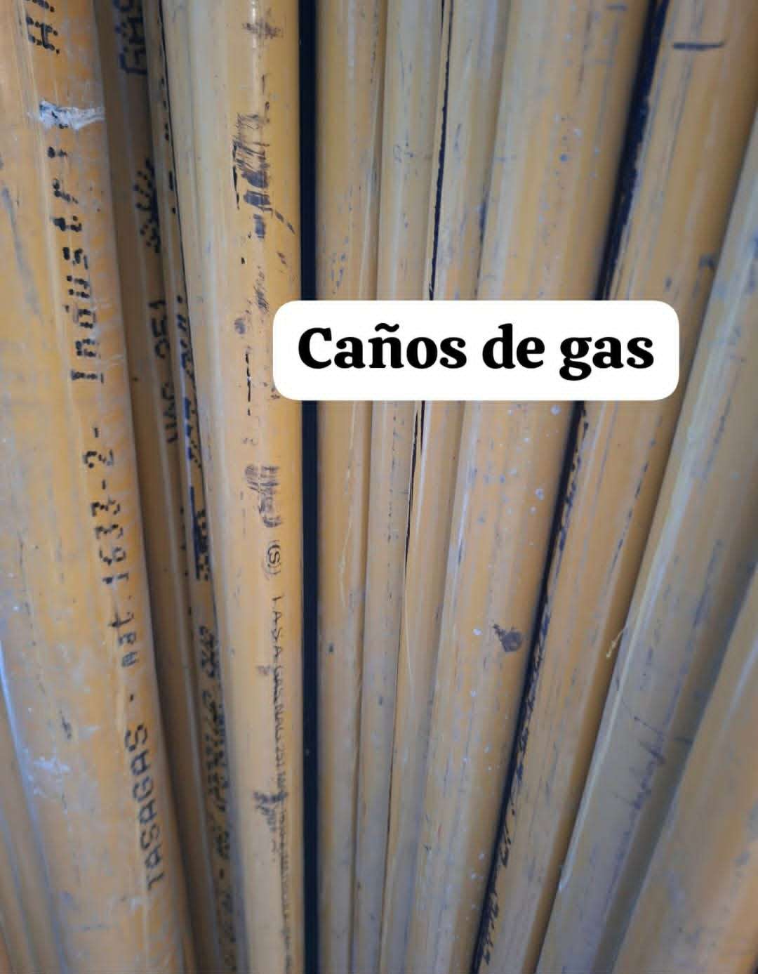 CAÑOS DE GAS Y ACCESORIOS