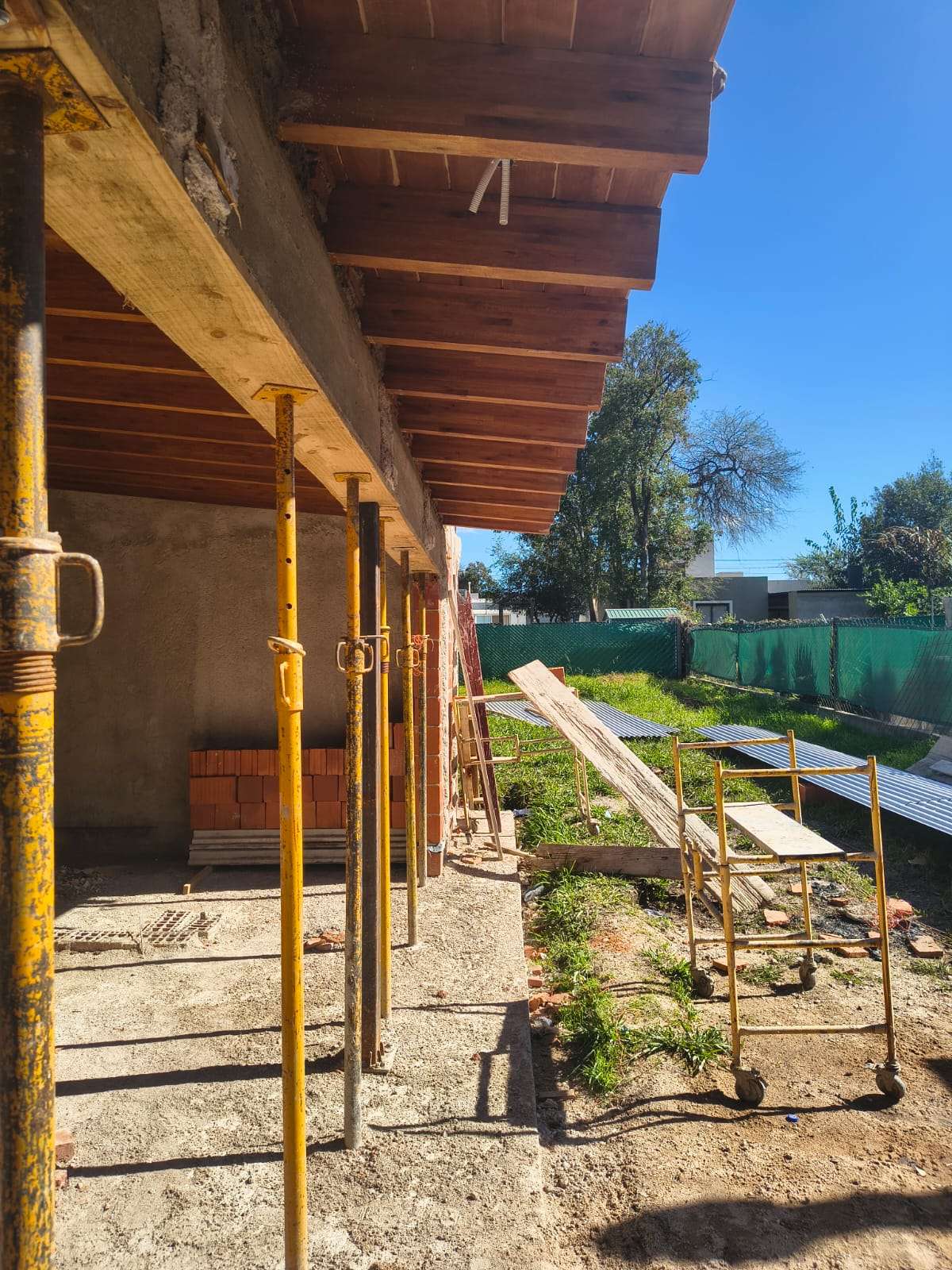Liquido vigas de madera!