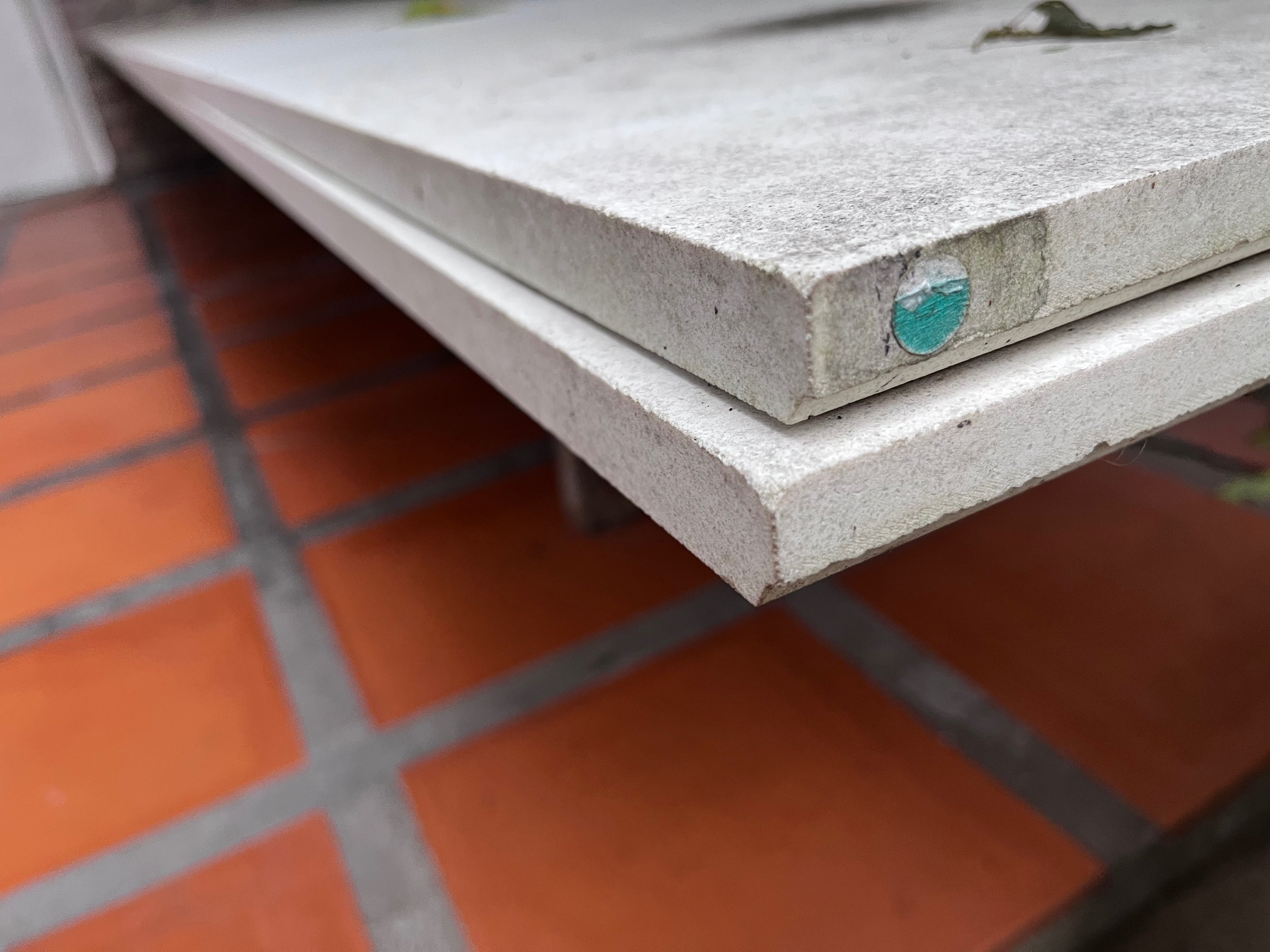 Mesadas Eurostone nuevas color blanco