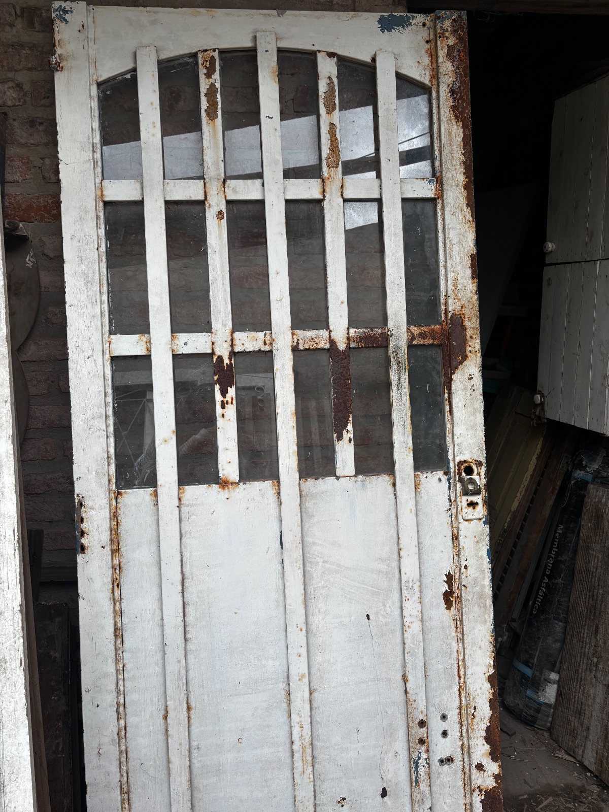 Puertas chapas y placas lote 25