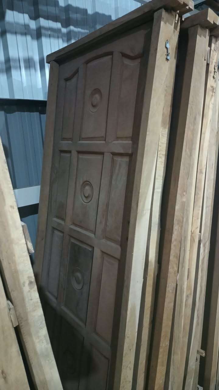 puerta de madera maciza 80x200