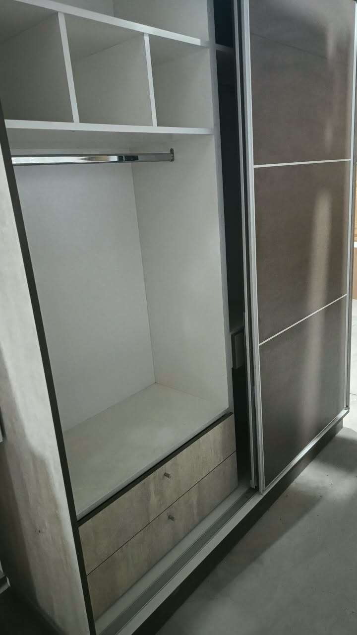 Placard 2 puertas 1.80x2.00mts gris