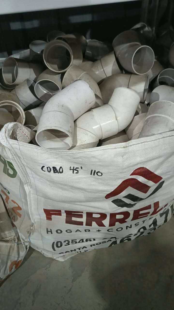 curva de 45º de 110