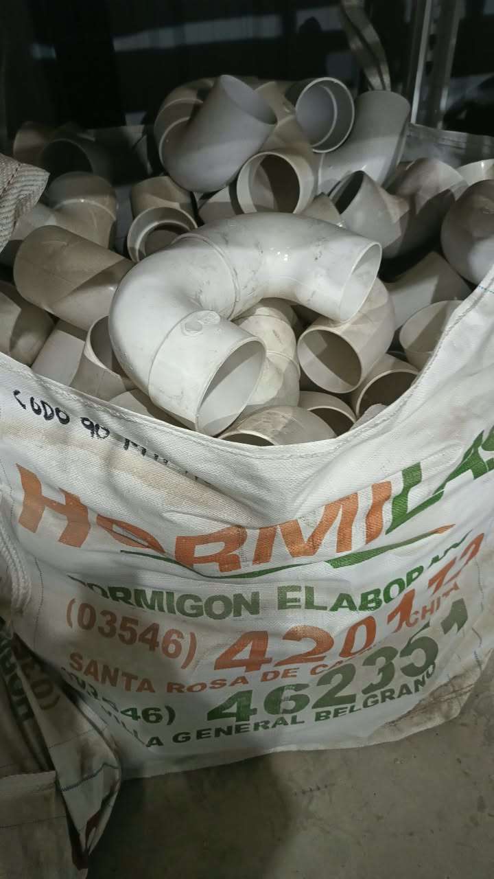 Codo de 90 de PVC de 110