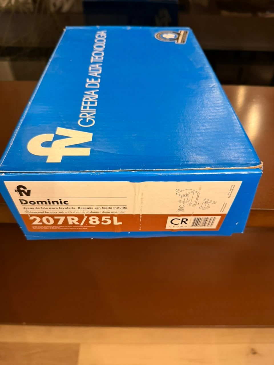 GRIFERIA FV lavatorio baño linea DOMINIC 207R/85L NUEVA SIN USO