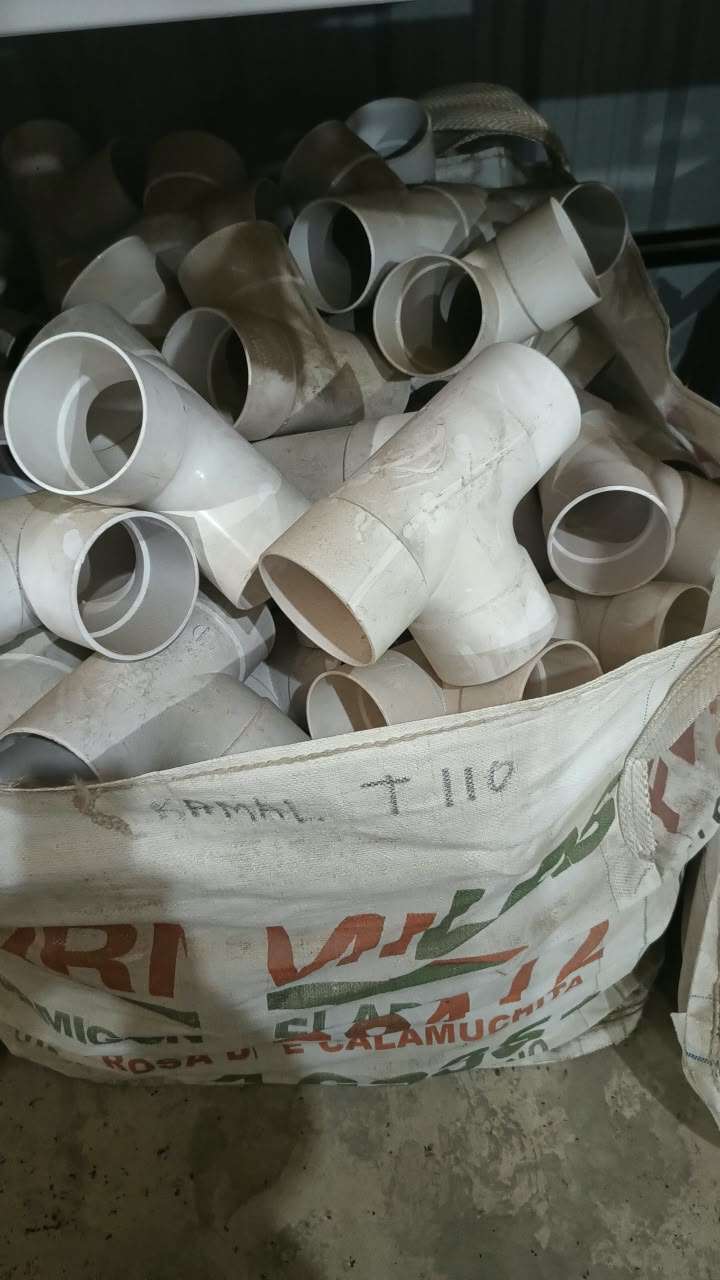 T de pvc de 110