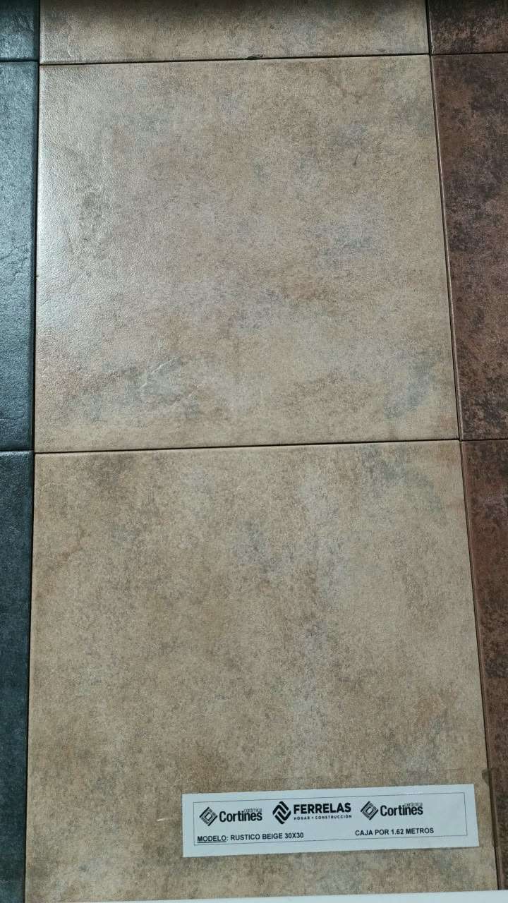 Cortinez Rustico Beige 30x30