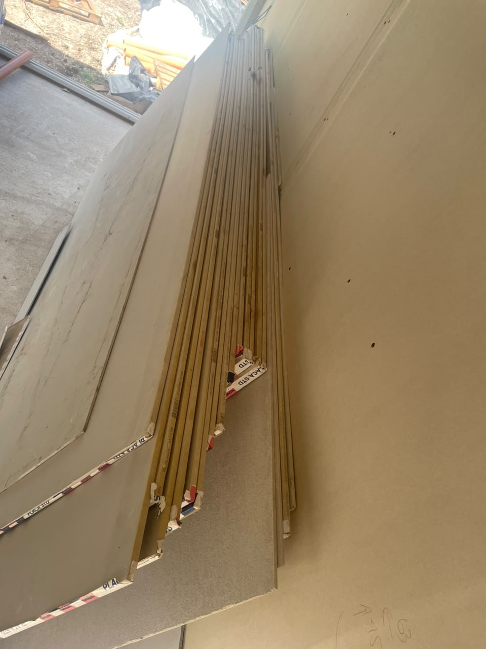 Placas de Durlock 12.5mm 1200 x 2400